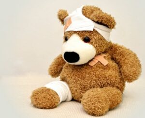 teddy bear, hurt, wounds, old wounds, emdr, emdr childhood abuse, Stephen Rodgers Counseling of Denver