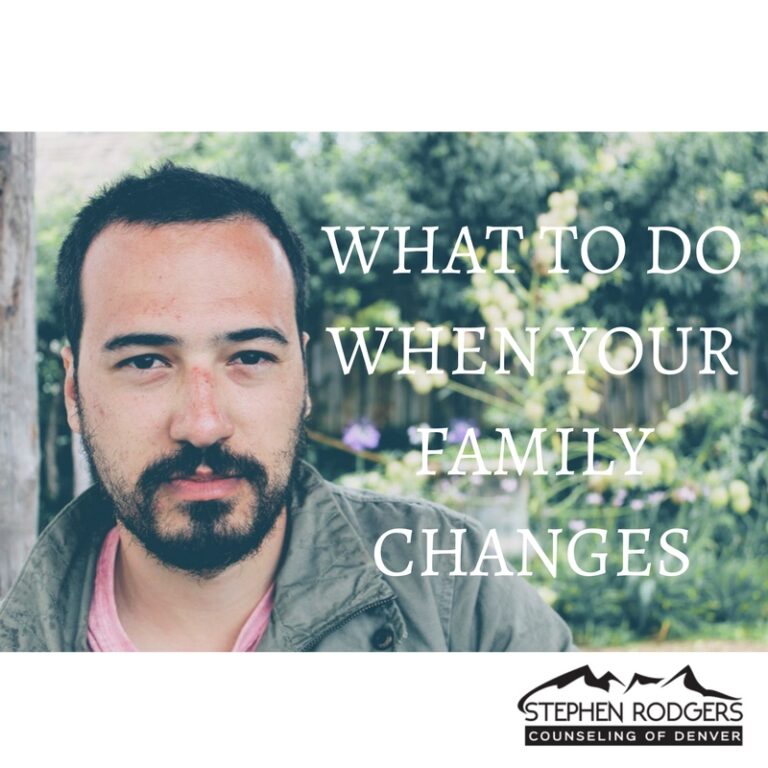 What to Do When Your Family Changes